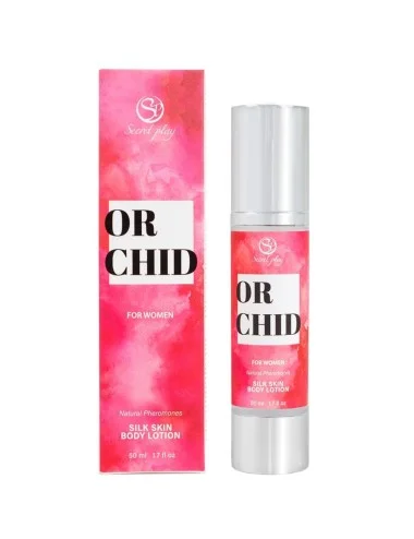 SECRETPLAY - LOÇÃO DE PELE DE SEDA DE ORQUÍDEA PARA MULHERES 50 ML