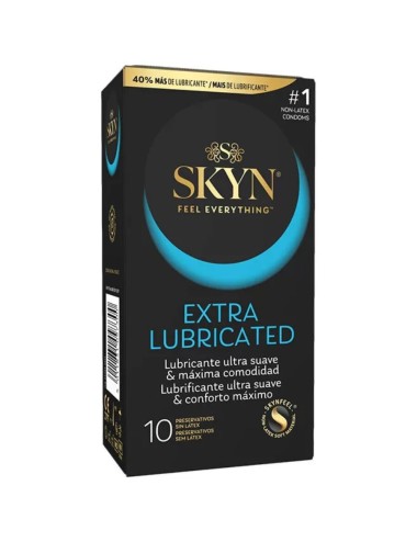 SKYN - PRESERVATIVO EXTRA LUBRIFICADO 10 UNIDADES