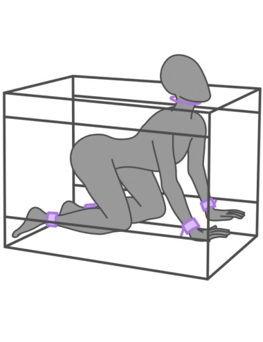 SECRET DOME - KINK CLUB LA NICHE CABINE ROXA