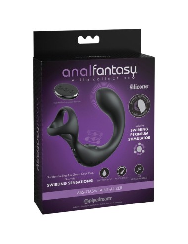 COLEÇÃO ANAL FANTASY ELITE - MASSAGEADOR ANAL VIBRANTE COM CONTROLE REMOTO