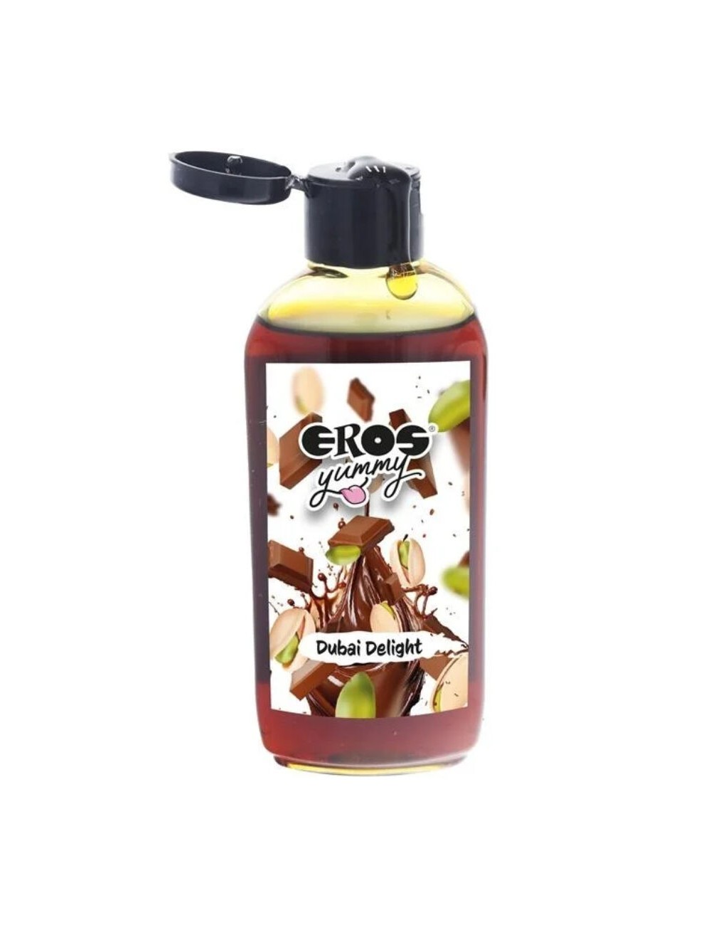 EROS - YUMMY DUBAI DELIGHT LUBRIFICANTE DE PISTACHE E CHOCOLATE 100 ML EROS - YUMMY DUBAI DELIGHT LUBRIFICANTE DE PISTACHE E CHOCOLATE 100 ML