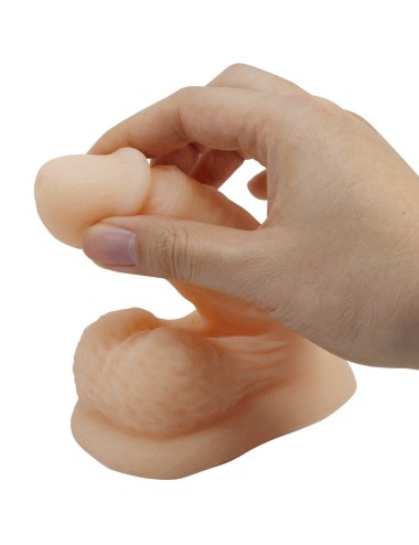 PRETTY LOVE - WILDON DILDO ULTRA REALISTA E ELÁSTICO 10 CM NATURAL