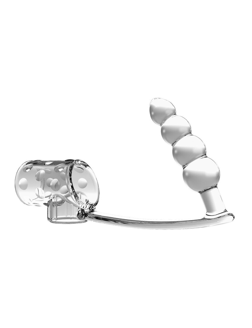 PRETTY LOVE - MANGA PARA PÊNIS COM PLUG ANAL TRANSPARENTE PRETTY LOVE - MANGA PARA PÊNIS COM PLUG ANAL TRANSPARENTE