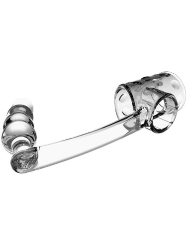 PRETTY LOVE - MANGA PARA PÊNIS COM PLUG ANAL TRANSPARENTE