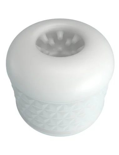 PRETTY LOVE - MASTURBADOR MASCULINO CRYSTLE BRANCO