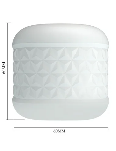 PRETTY LOVE - MASTURBADOR MASCULINO CRYSTLE BRANCO