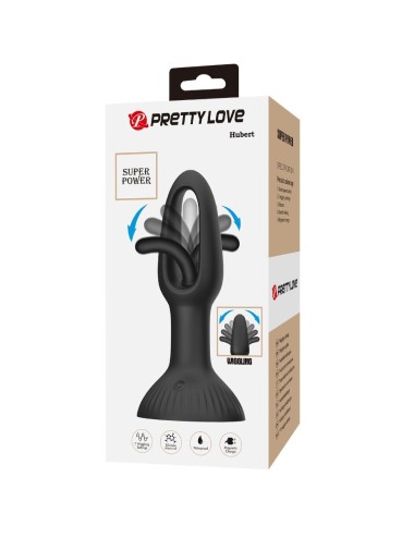 PRETTY LOVE - PLUG ANAL HUBERT COM 7 MODOS DE VIBRAÇÃO