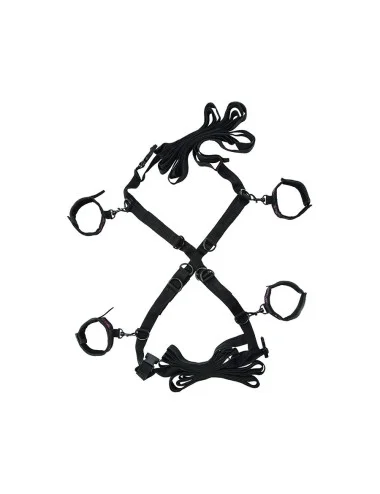 CALEXOTICS - SCANDAL CONJUNTO DE BRAÇADEIRAS DE CAMA CRUZADA