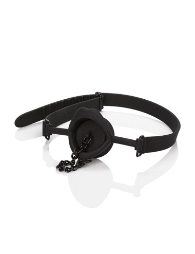 CALEXOTICS - SCANDAL MORDAÇA COM PLUG DE SILICONE PRETO
