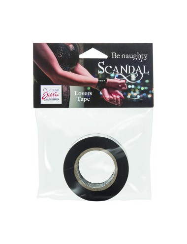 CALEXOTICS - SCANDAL FITA DE BONDAGE PRETA