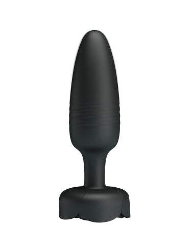 PRETTY LOVE - TARION ANAL PLUG COM LUZ LED PRETO 12
