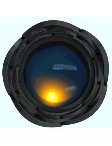 PRETTY LOVE - TARION ANAL PLUG COM LUZ LED PRETO 12,5 CM