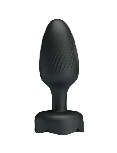PRETTY LOVE - VARIAN ANAL PLUG COM LUZ LED PRETO 10