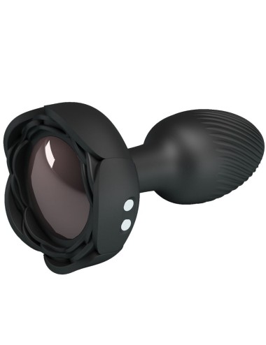 PRETTY LOVE - OLMAN PLUG ANAL COM LUZ LED PRETO 8