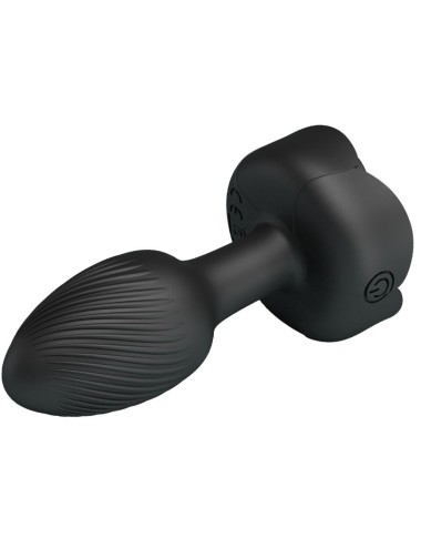 PRETTY LOVE - OLMAN PLUG ANAL COM LUZ LED PRETO 8