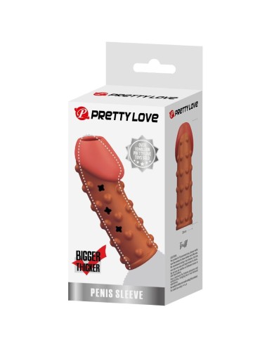 PRETTY LOVE - MANGA PARA PÊNIS APERTADA E VOLUMOSA NATURAL