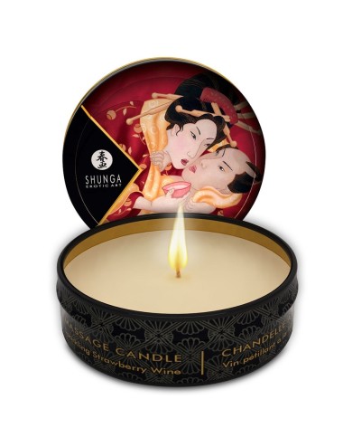 SHUNGA - MINI CARESS BY VELA DISPLAY VELAS DE MASSAGEM 24 UNIDADES