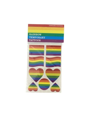 PRIDE - TATUAGENS DE BANDEIRA LGBT