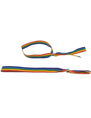 PRIDE - PULSEIRA DE BOLA DE PRATA BANDEIRA LGBT