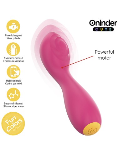 ONINDER CUTE - LOVE BUDDY MASTER VIBRADOR DE PONTO G - APLICATIVO MUNDIAL GRATUITO