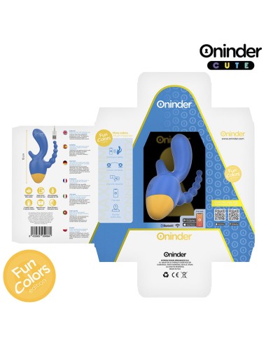 ONINDER CUTE - LOVE 3 SOME VIBRADOR TRIPLO - APLICATIVO MUNDIAL GRATUITO