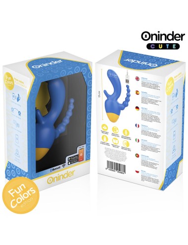 ONINDER CUTE - LOVE 3 SOME VIBRADOR TRIPLO - APLICATIVO MUNDIAL GRATUITO