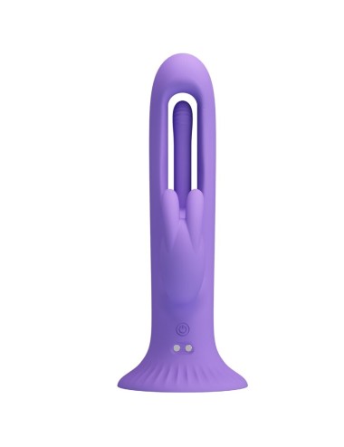 PRETTY LOVE - VIBRADOR DE COELHO KILLMOULIS 12 MODOS DE VIBRAÇÃO ROXO