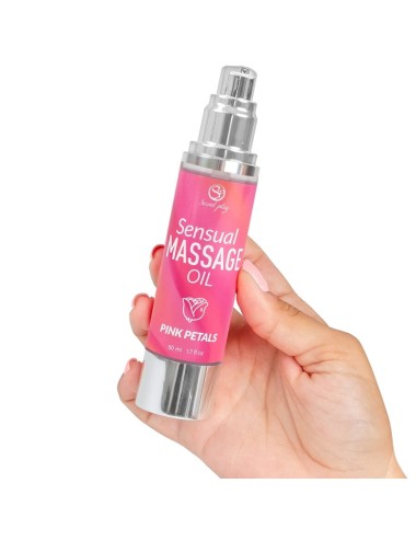 SECRETPLAY - ÓLEO DE MASSAGEM PINK PETALES