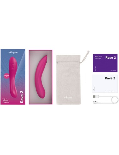 WE-VIBE - RAVE 2 VIBRADOR G-SPOT ROSA