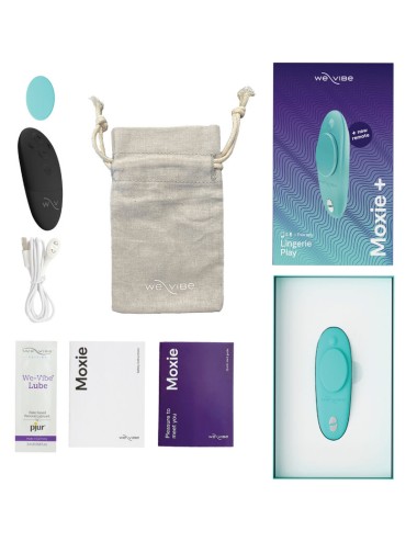 WE-VIBE - VIBRADOR CLITORIAL MOXIE + AQUA