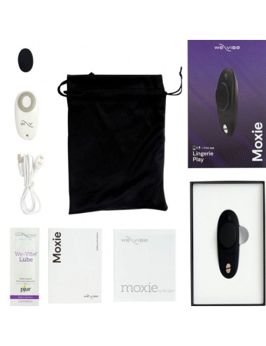 WE-VIBE - VIBRADOR CLITÓRICO MOXIE + PRETO