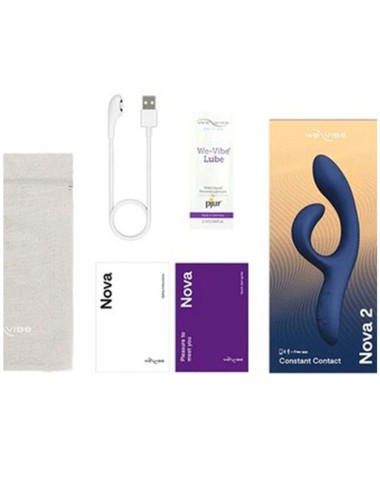 WE-VIBE - VIBRADOR NOVA 3 COELHO AZUL MEIA NOITE