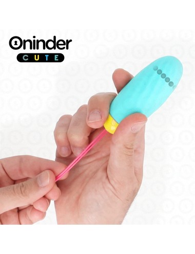 ONINDER CUTE - OVO DE SILICONE VIBRO-GIRATÓRIO LOVE PLEASURE - APLICATIVO MUNDIAL GRATUITO