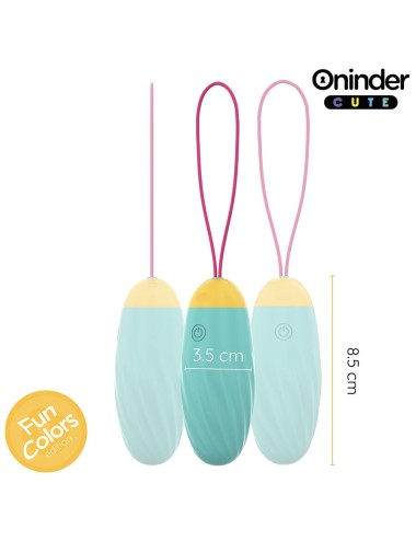 ONINDER CUTE - OVO DE SILICONE VIBRO-GIRATÓRIO LOVE PLEASURE - APLICATIVO MUNDIAL GRATUITO