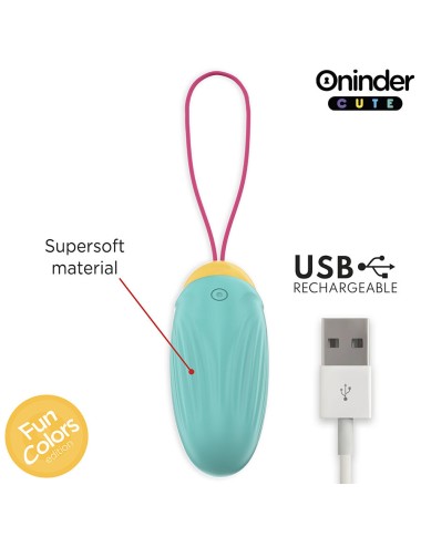ONINDER CUTE - OVO DE SILICONE VIBRO-GIRATÓRIO LOVE PLEASURE - APLICATIVO MUNDIAL GRATUITO
