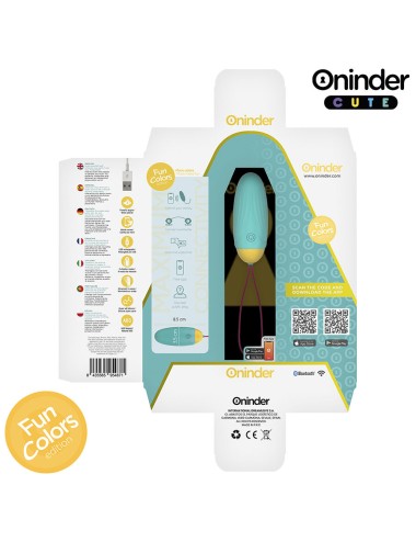 ONINDER CUTE - OVO DE SILICONE VIBRO-GIRATÓRIO LOVE PLEASURE - APLICATIVO MUNDIAL GRATUITO