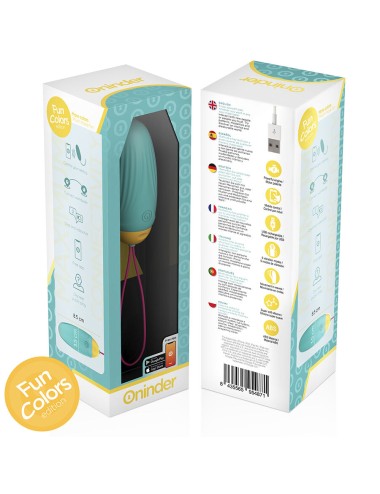 ONINDER CUTE - OVO DE SILICONE VIBRO-GIRATÓRIO LOVE PLEASURE - APLICATIVO MUNDIAL GRATUITO