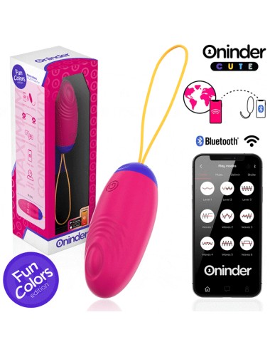 ONINDER CUTE - OVO DE SILICONE COM VIBRO-ONDAS E PRAZER DE AMOR - APLICATIVO MUNDIAL GRATUITO