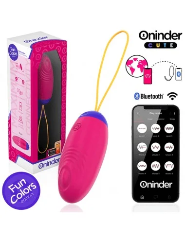 ONINDER CUTE - OVO DE SILICONE COM VIBRO-ONDAS E PRAZER DE AMOR - APLICATIVO MUNDIAL GRATUITO