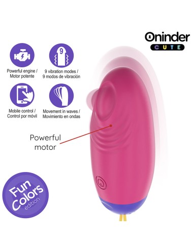 ONINDER CUTE - OVO DE SILICONE COM VIBRO-ONDAS E PRAZER DE AMOR - APLICATIVO MUNDIAL GRATUITO