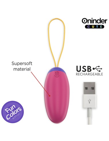 ONINDER CUTE - OVO DE SILICONE COM VIBRO-ONDAS E PRAZER DE AMOR - APLICATIVO MUNDIAL GRATUITO