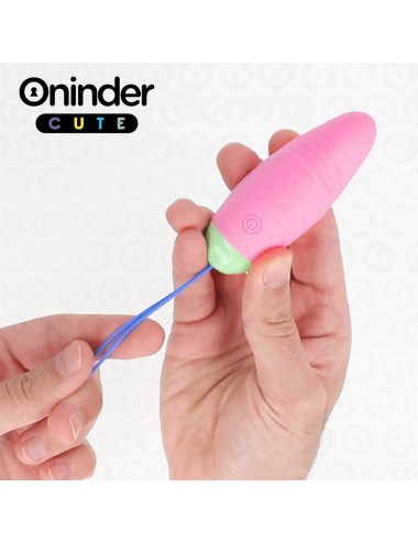ONINDER CUTE - OVO VIBRO-GIRATÓRIO LOVE PLEASURE 360 SILICONE - APLICATIVO MUNDIAL GRATUITO