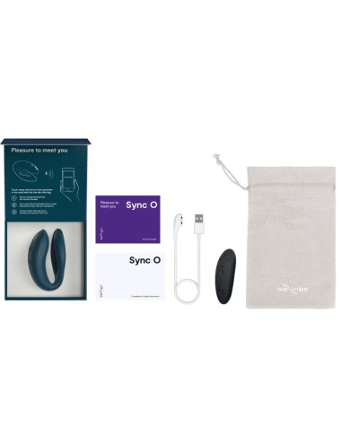 WE-VIBE - SYNC O VIBRADOR FLEXÍVEL CONTROLE REMOTO VERDE ESCURO