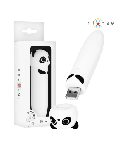 INTENSO - POH PANDA VIBRATING BULLET USB RECARREGÁVEL 10 X 2