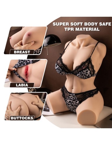 XISE - MURIEL TORSO FEMININO REALISTA COM IMPULSO 55 CM