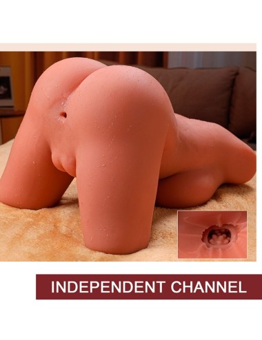 XISE - MIAH LADY BOY TORSO FEMININO COM DILDO COM VIBRAÇÃO E IMPULSIONAMENTO 55 CM