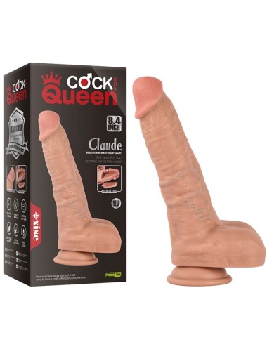XISE - CLAUDE DILDO REALISTA DE DUPLA DENSIDADE 16,5 CM