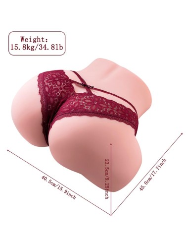 XISE - MARISA MULTIPOSIÇÕES REALISTA VAGINA MASTURBADOR COM IMPULSO