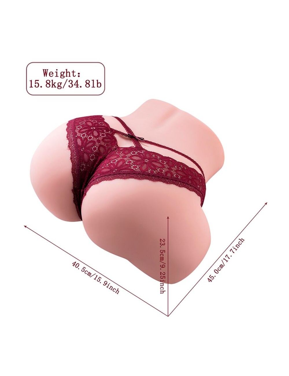 XISE - MARISA MULTIPOSIÇÕES REALISTA VAGINA MASTURBADOR COM IMPULSO