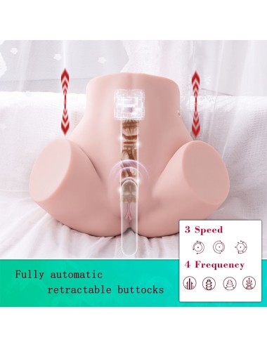 XISE - MARISA MULTIPOSIÇÕES REALISTA VAGINA MASTURBADOR COM IMPULSO